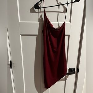 Asymmetrical club dress